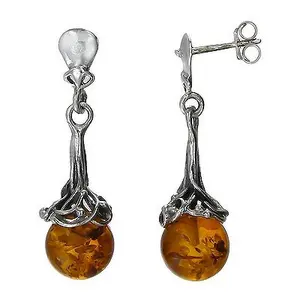 ER67 4.60 gram Free Size Gemstone Silver Jewelry Earrings