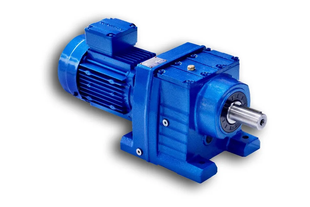 sew r series long service life helical agitator gear box