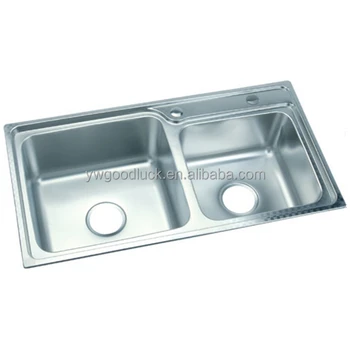 800x430x210mm Stainless Steel Small Double Bowl Undermount Kitchen Sink Without Faucet 8043hr Buy Small Double Bowl Kitchen Sink Double Bowl Kitchen