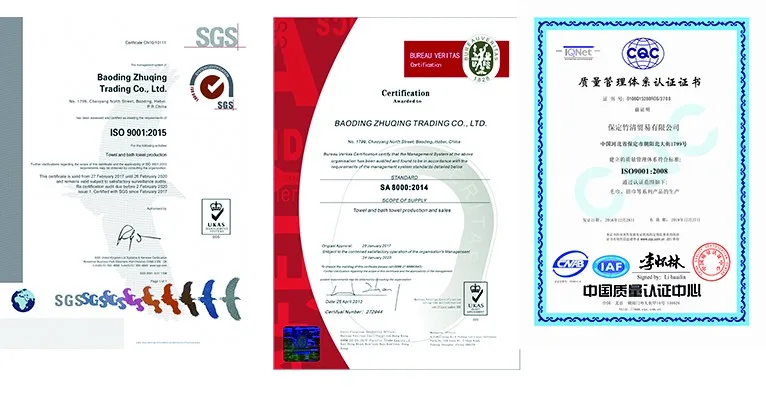 certifications