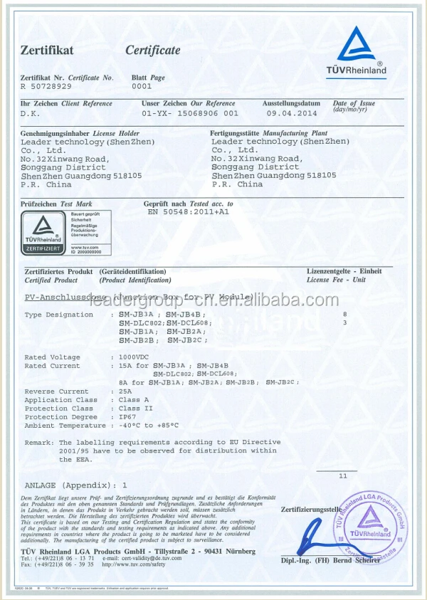 solar junction box tuv certificate.jpg