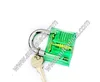 7Pins Cutaway Transparent Padlock LockPick For Magic Locksmith Tool Suppliers Green