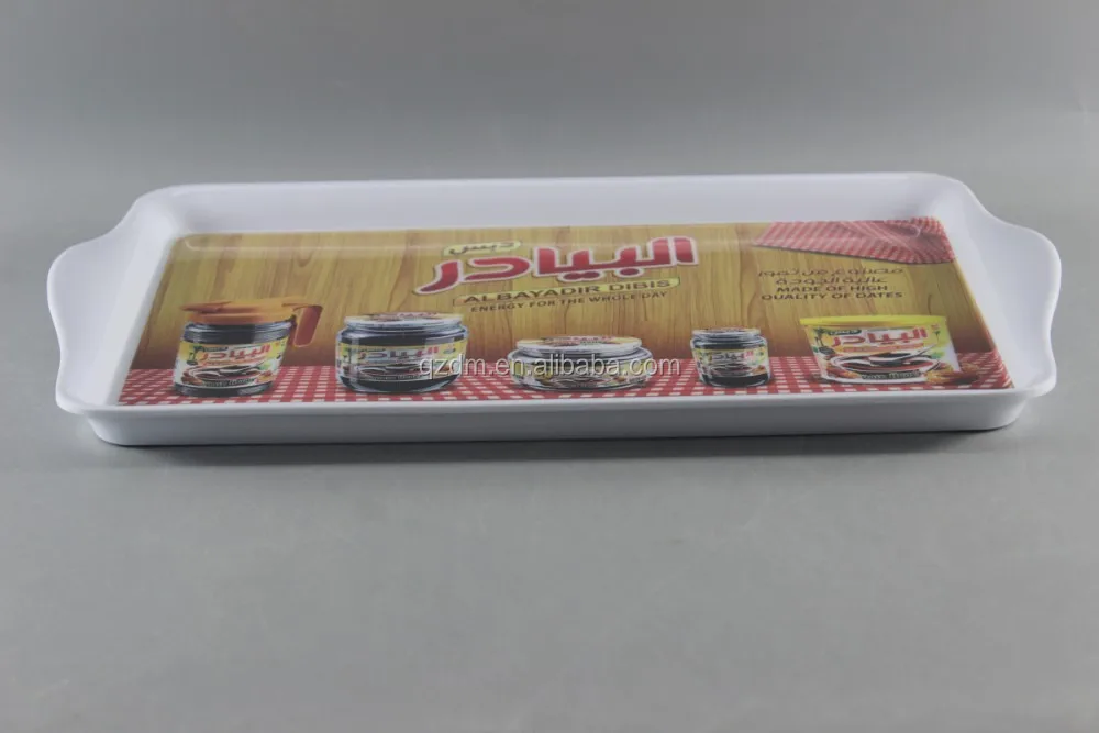 Sales Promotion Melamine Tray For Custom Printed