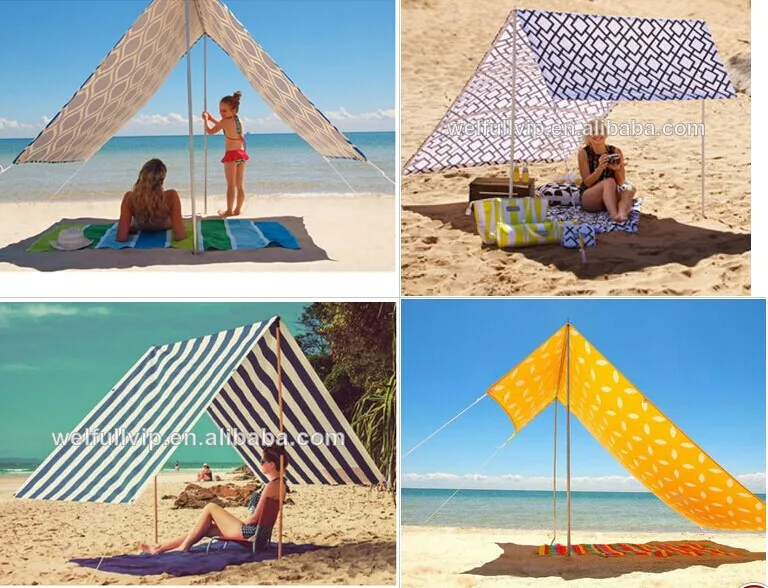 Australia Beach Sun Shelter Shade Canvas Tarp Tent - Buy Beach Tent ...