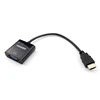 Gold-Plated 1080P Active HDMI to VGA Adapter HDMI to VGA Male to Female Adapter Video Cable Converter