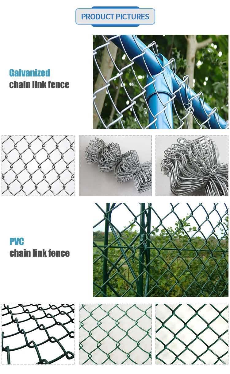Gi Chain Link Fencing 6 Foot Tall Gauge Galvanized - Buy Chain Link ...