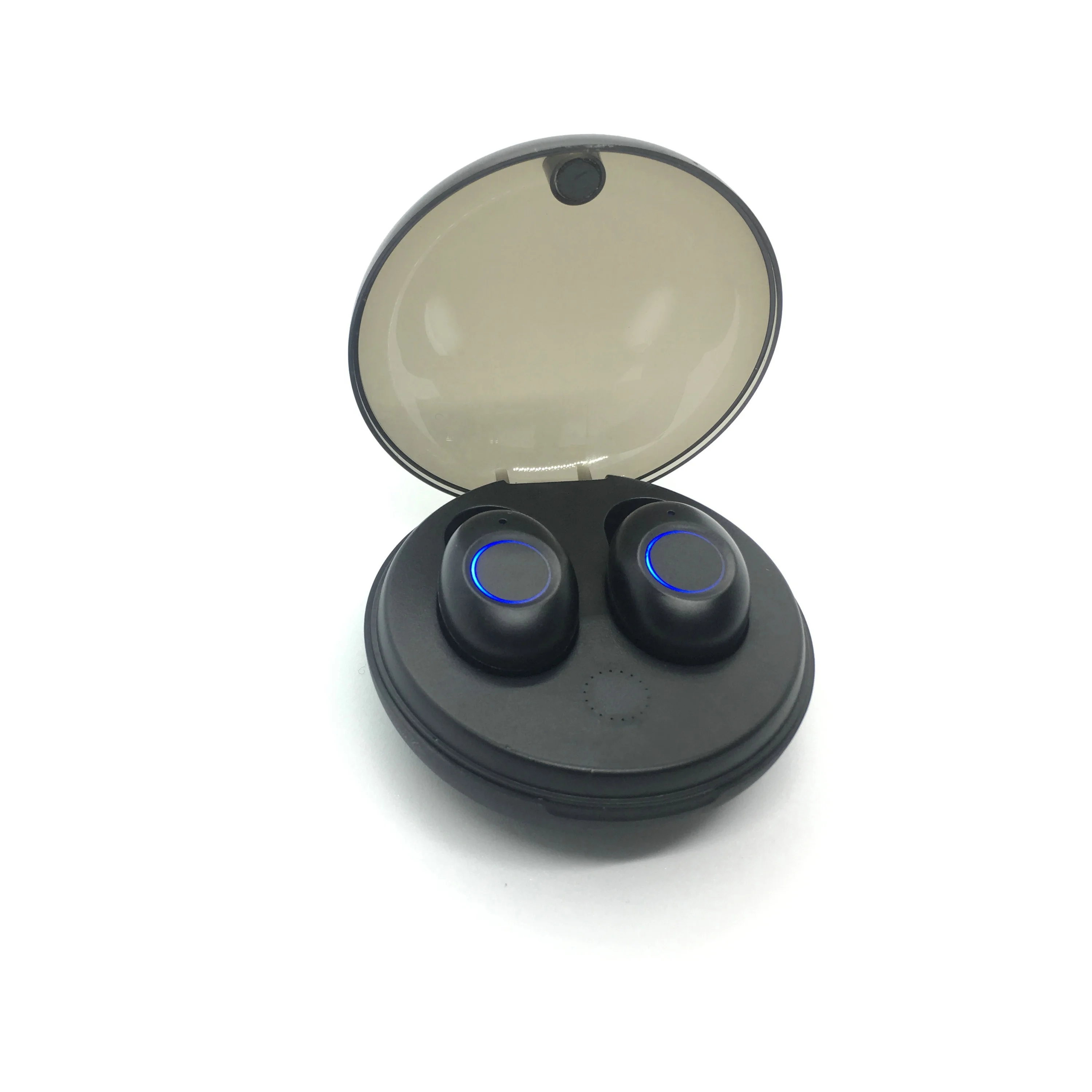 Long battery life TWS earphone with charge case 35mAh earbuds and 2500mAh case standby 360days with battery capacity display - ANKUX.COM