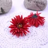 Shininglife hot-selling African Daisy Gerbera Silk flower heads for Clothing Hats