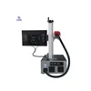 30 watt new design Integrated computer mini fiber mopa color lase marker fiber laser marking machine