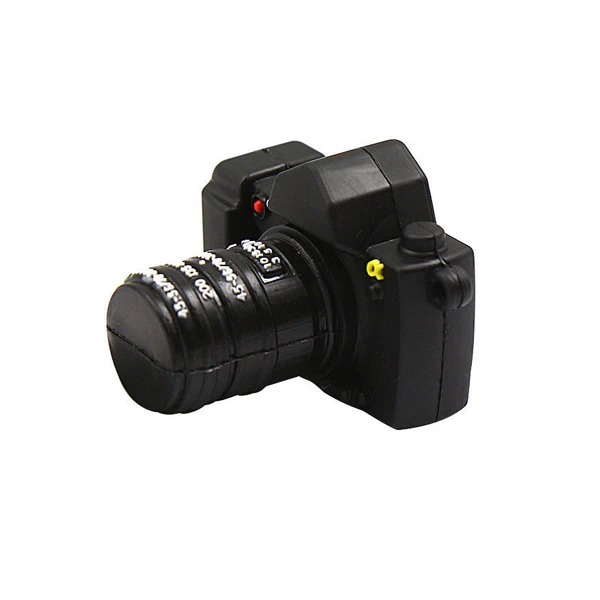 Creative PVC Cartoon Camera USB 2.0 Flash Drive Storage Photographers Gift - ANKUX.COM