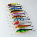 2016 NEW pesca Free shipping 10 pcs lot fishing lures fishing bait minnow bass lure fishing