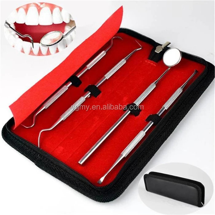 Stainless Steel Dentistry Tools Dentist Set Dental Probes Oral Care