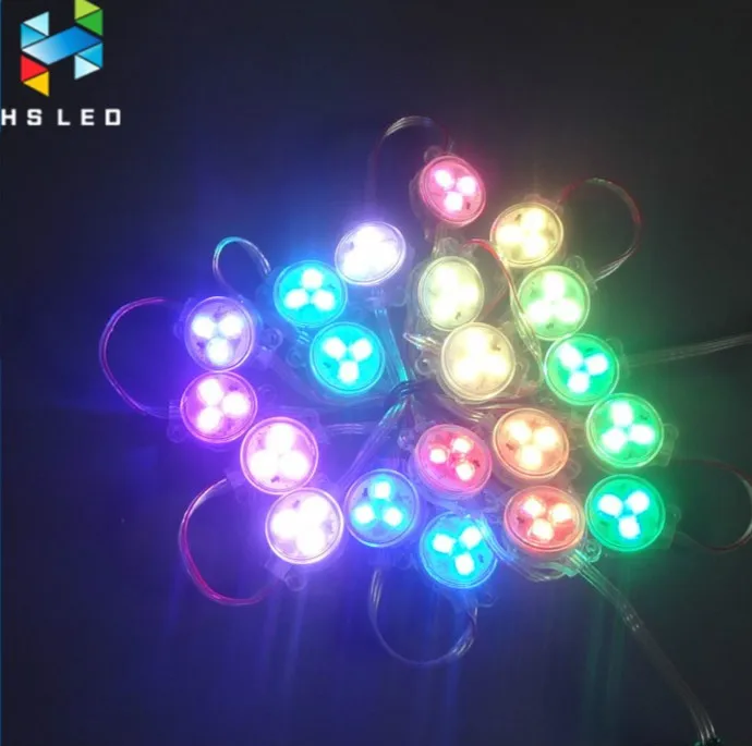 Addressable Led Lights Outdoor 30mm Rgb 5050 Pixel 12v Led Point Light