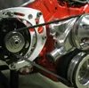 alternator starter parts of aluminum mounting bracket
