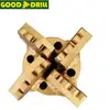 Inlay high quality PDC cutter 3/4/6 wings/blades PDC scraper drill bit