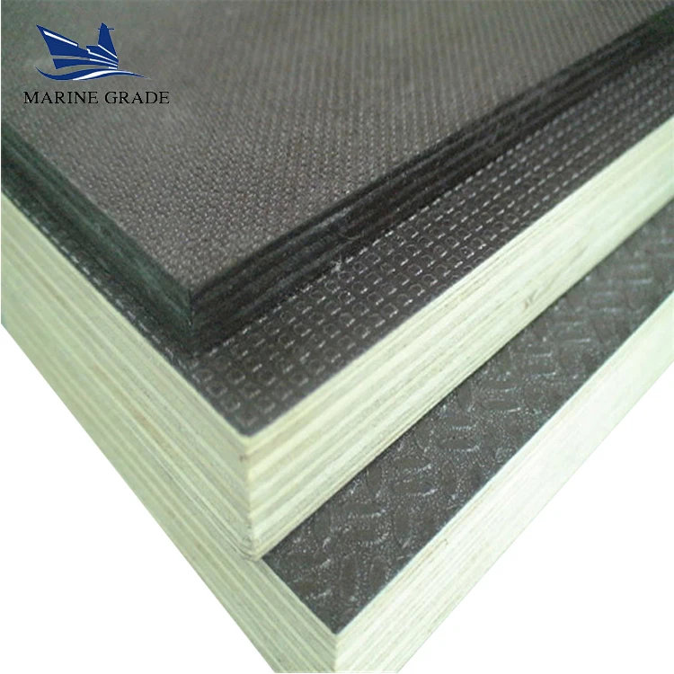 Manufacturer hot selling reliable quality low price anti slip film faced plywood