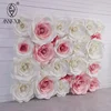 AK-069 High quality artificial flower wedding decor backdrop rose wall paper flowers