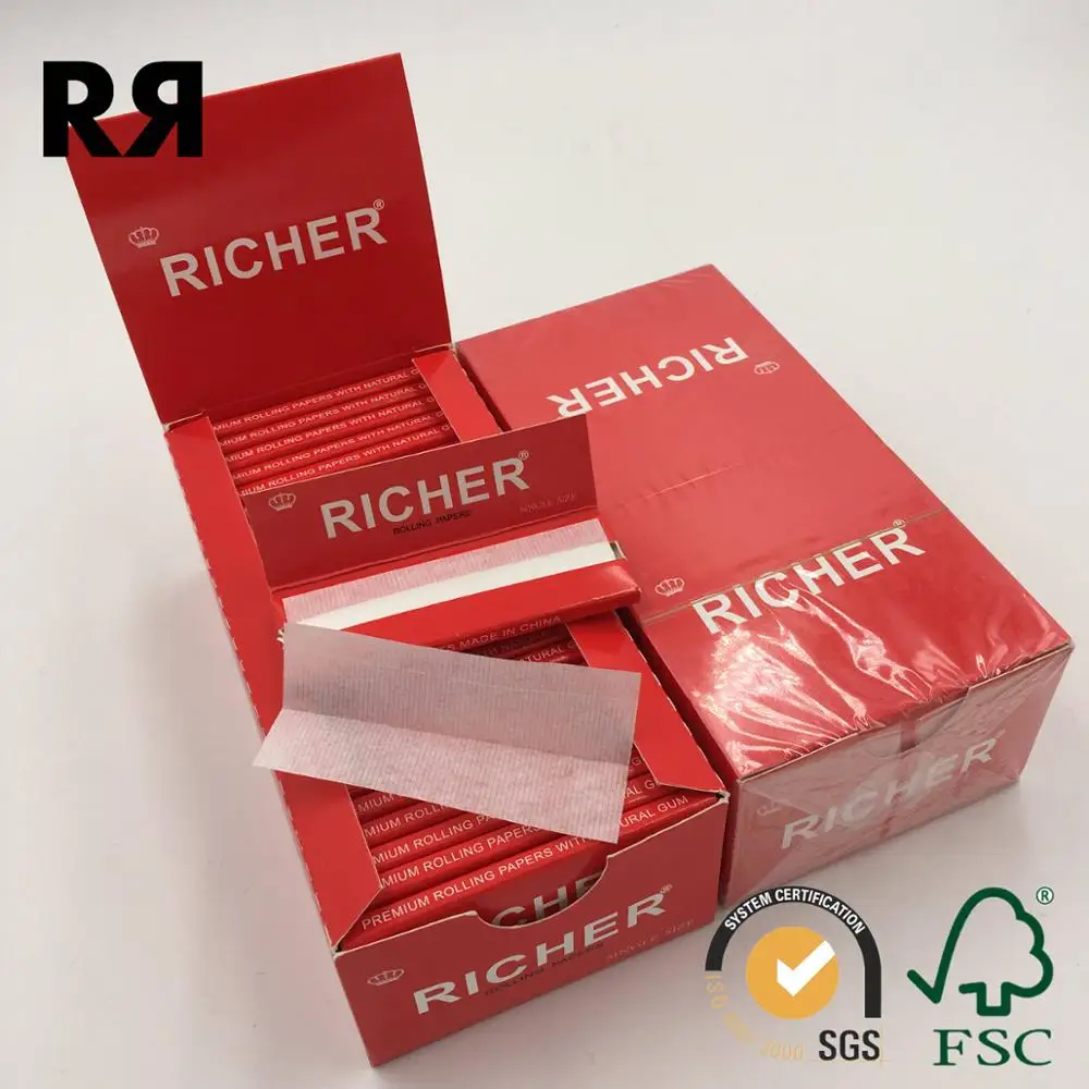 Custom Unbleached Hemp Rolling Paper Us & Europe Market Buy Custom