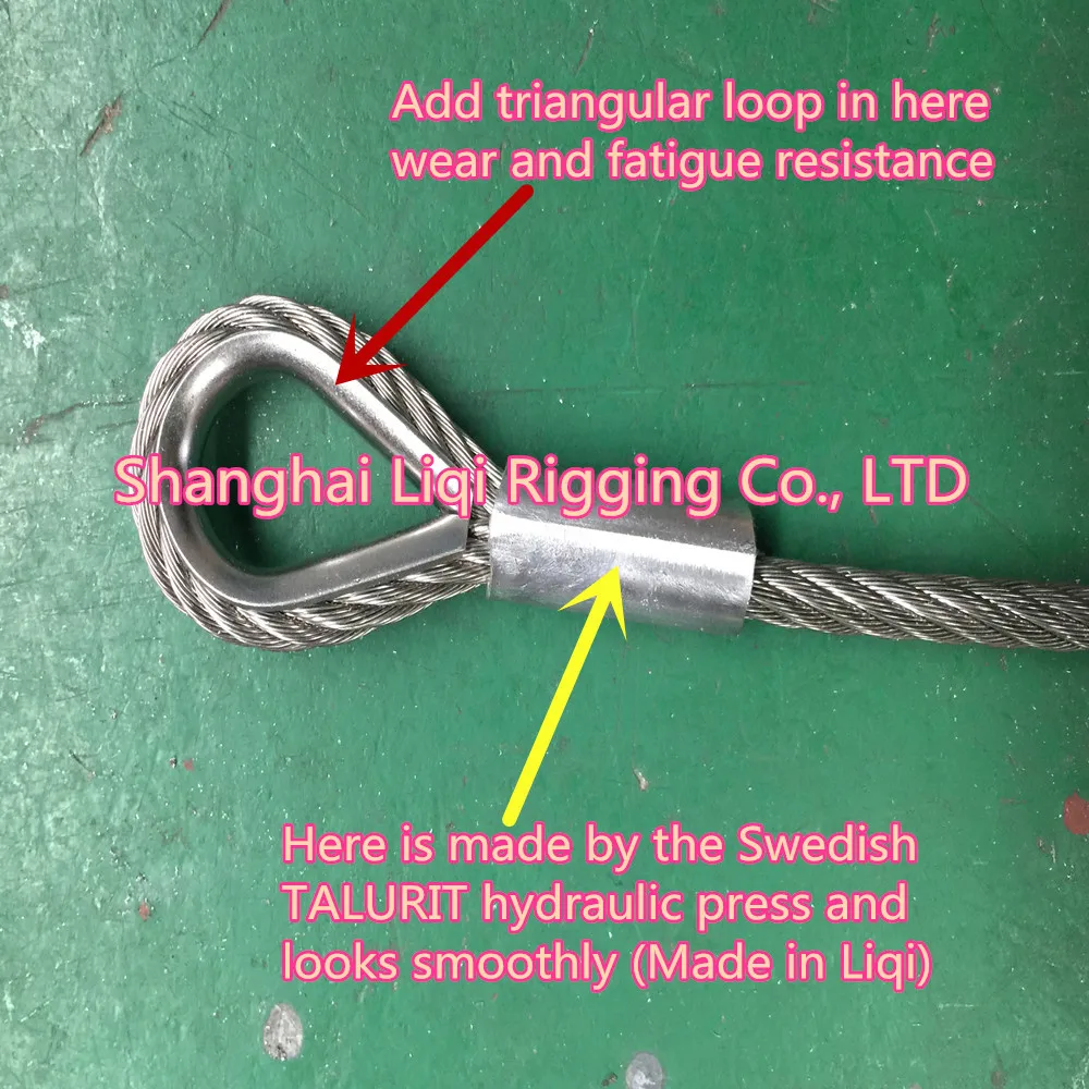 Wire Steel Rope Swage Rigging Stainless Steel Rigging/for Lifting Buy