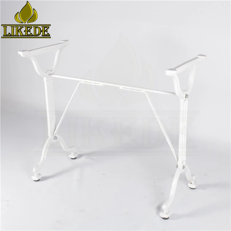 New Design Cast Iron Coffee Table Frame Cross Legs Crank Base for Dining Table Furniture Legs