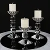 New Arrival Oem Design Crystal Pillar Directly Sale Small Ball Unity Candle Holder