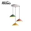 2018 metal Shade Home Decor Forecast Angular Ceiling Pendant Lamp For Futuristic Lighting
