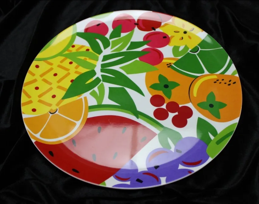 14inch melamine fruit plate
