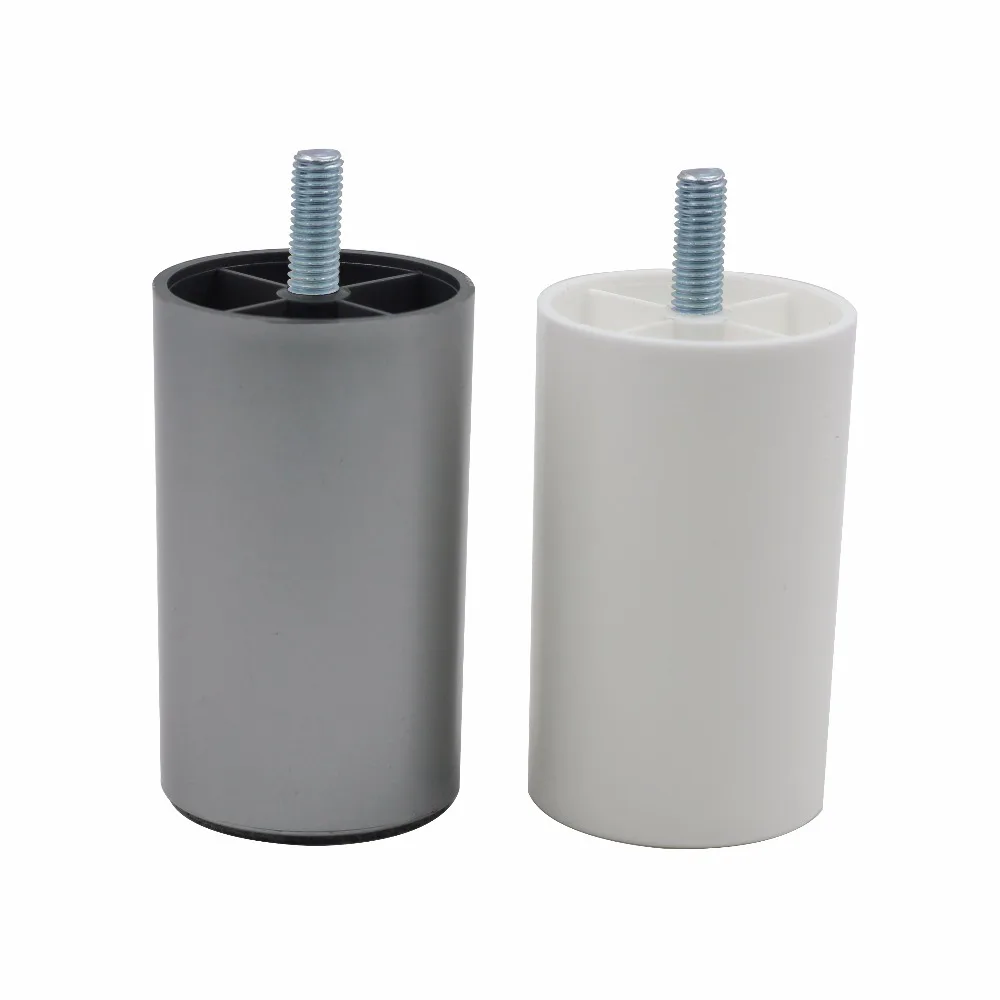 M6 White Australia Plastic Adjustable Furniture Leveling Feet For