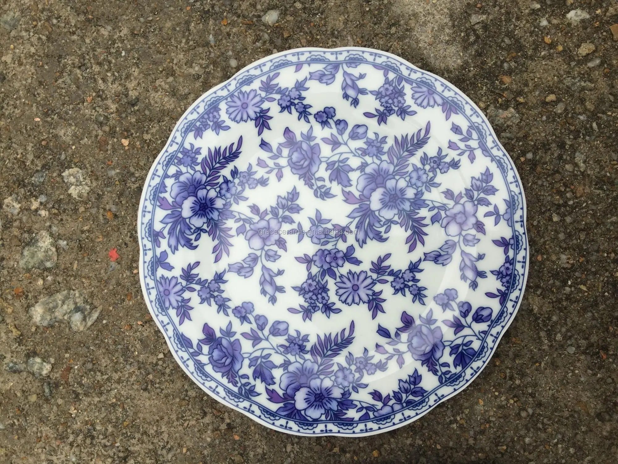 Blue And White Plates Sets Dinnerware Cheap Ceramic Plates Dishes Buy