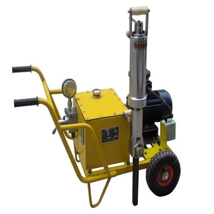 Pneumatic Driven Hydraulic Rock Splitter: Ideal for Construction and Mining