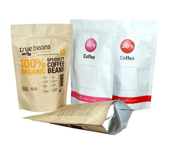 vacuum sealed coffee bags/big plastic bag/side gusset plastic bag
