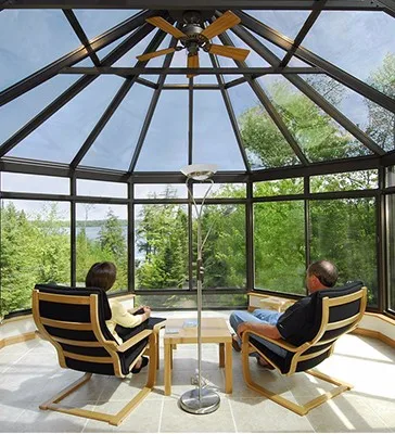 圆形球形玻璃太阳房高级保温和隔音