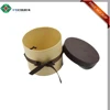 Custom made print logo round tube cardboard scarf packaging box