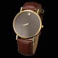 New 2016 Watch Famous Brand Geneva Cheap Unisex Watch Men Wristwatches Women Wristwatch Fashion Wrist Leather