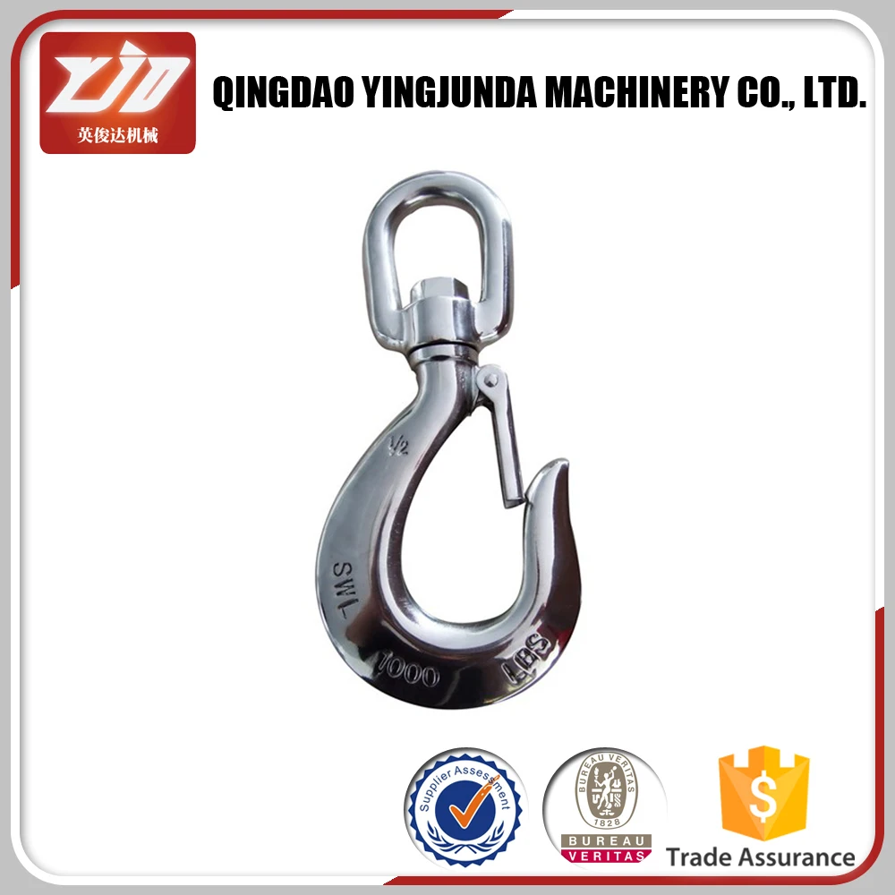 Marine Hardware Swivel Hooks Lifting Swivel Hook Swivel Crane Hook