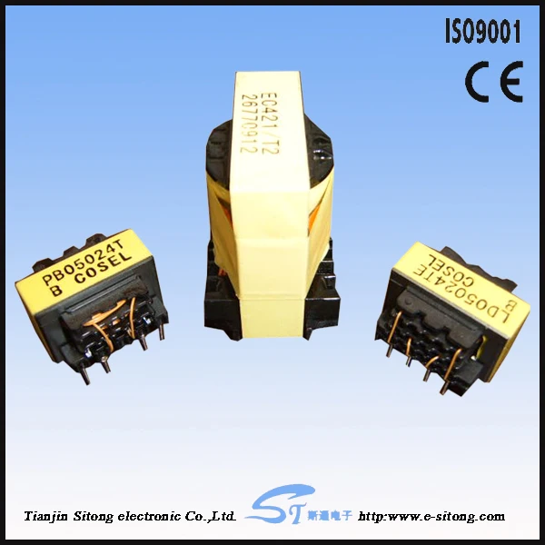 Ee42 Series Ferrite Core Switch Transformers High Frequency