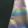 spangle pet films/ iridescent materials/reflex rainbow fabrics