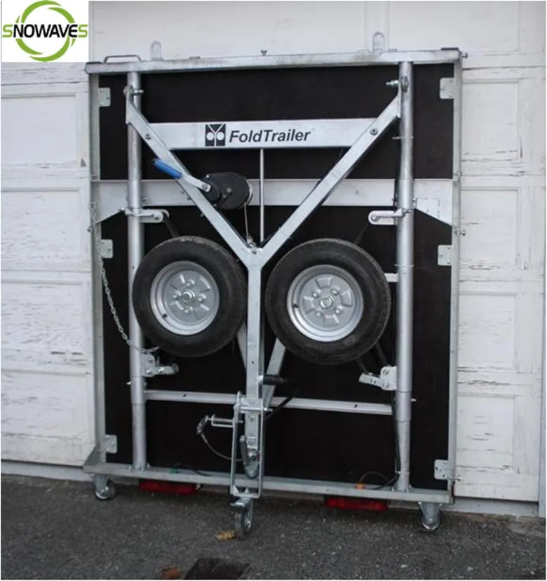 Multipurpose Offroad Folding Trailer For Car Can Be Folded And Placed