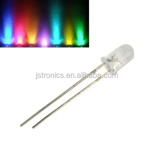 1000pcs 3mm Water Clear White Light Self Single Flash 1.5Hz Blink LED Diodes 