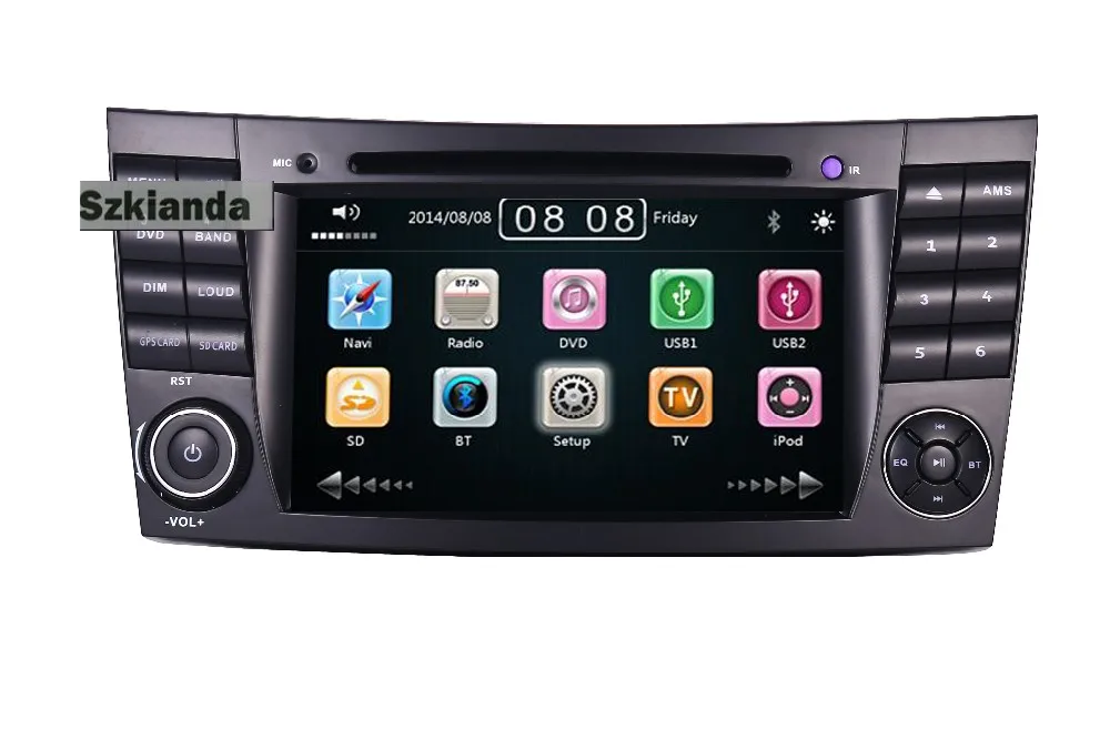 7"hd Car Multimedia Player For Mercedes Benz E Class W211