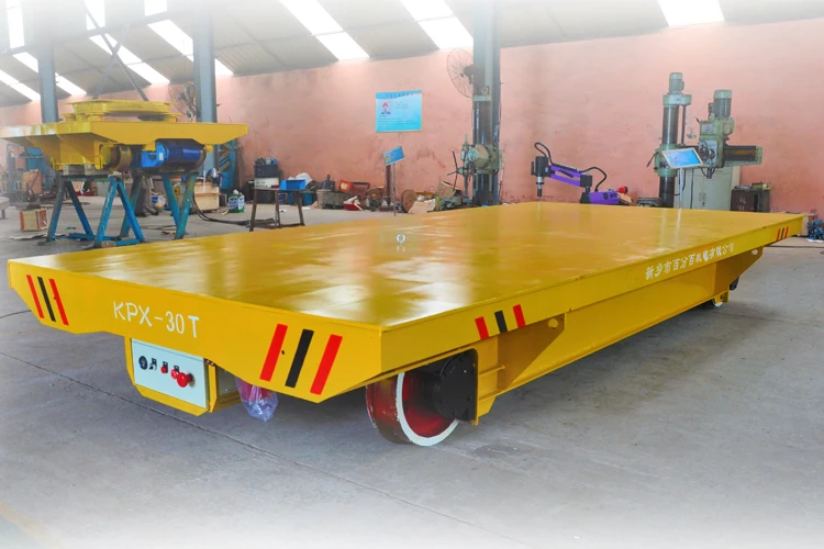 battery powered automatic railway cart on rails