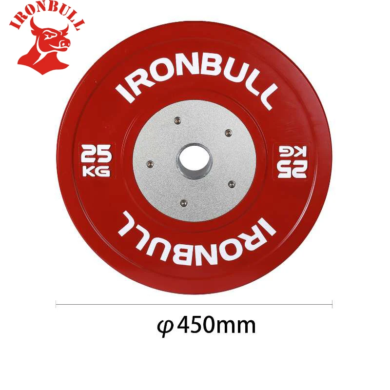 
Ironbull IWF standard competition Bumper Plates 