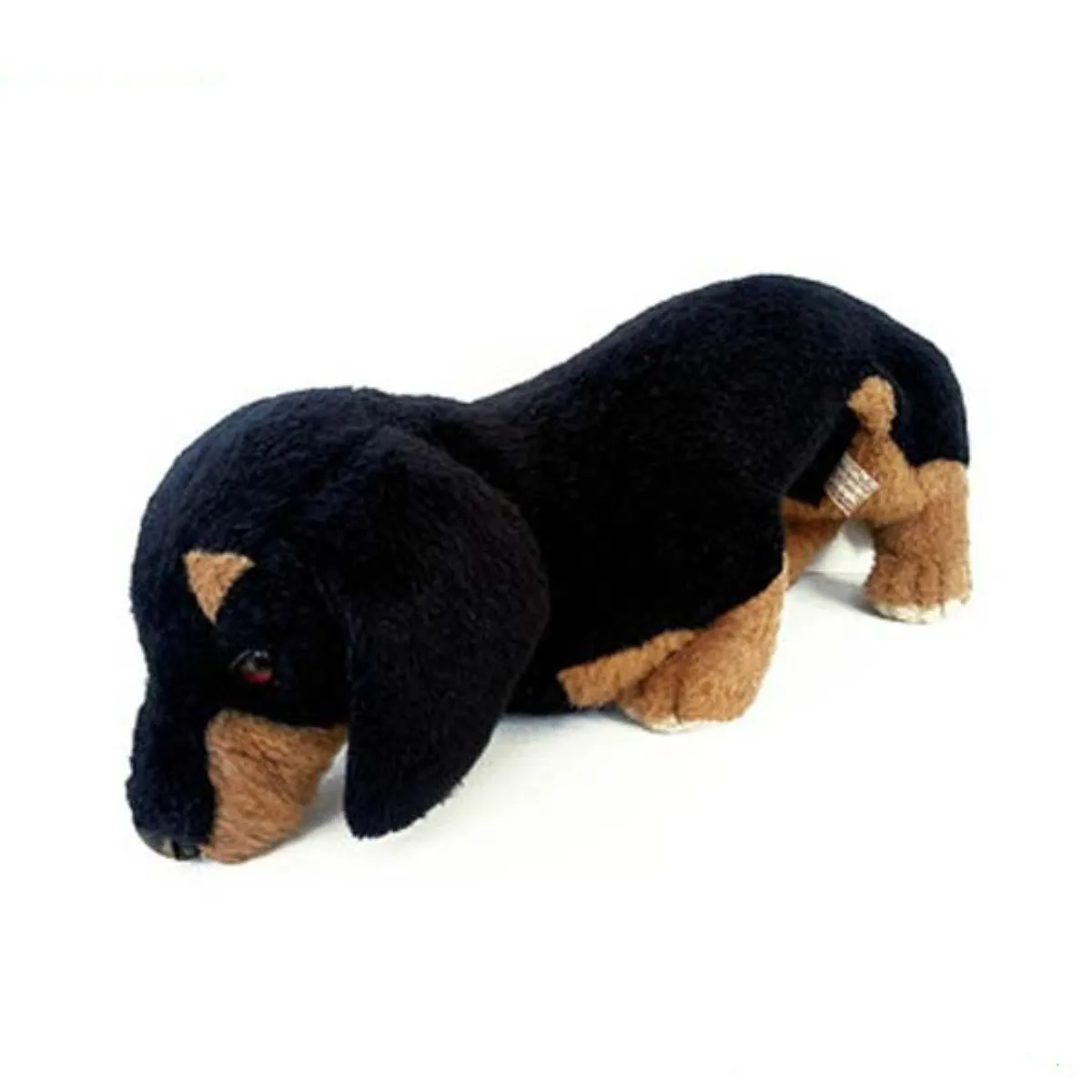 2018 Grosir Realistis Sosis Anjing Dachshund Hewan Stuffed Plush