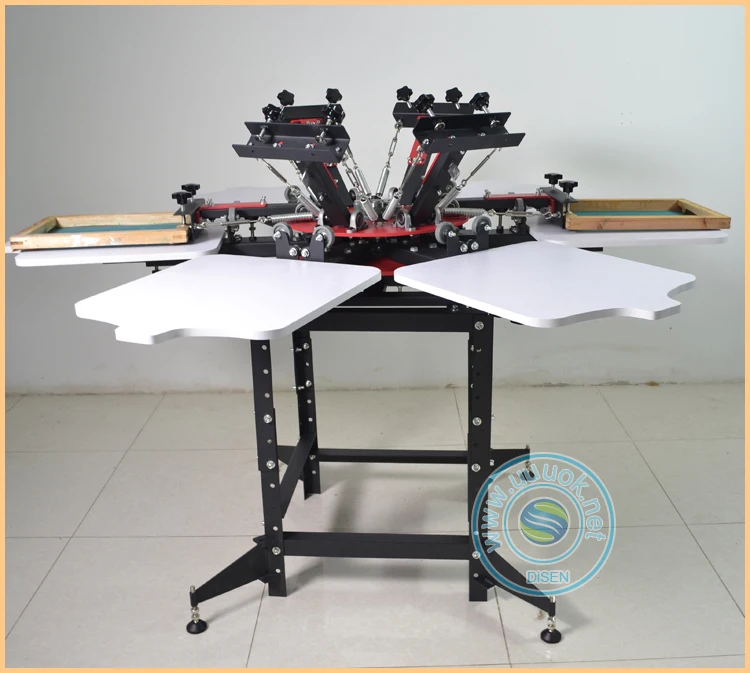 Industrial Screen Printing Machine Roll To Roll For Tshirt Cylindrical