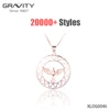 Wholesales newest simple design rose gold plated eagle shape pendent jewelry necklace