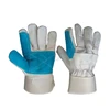CE Certificated Low Price Cow Split Leather Working Gloves