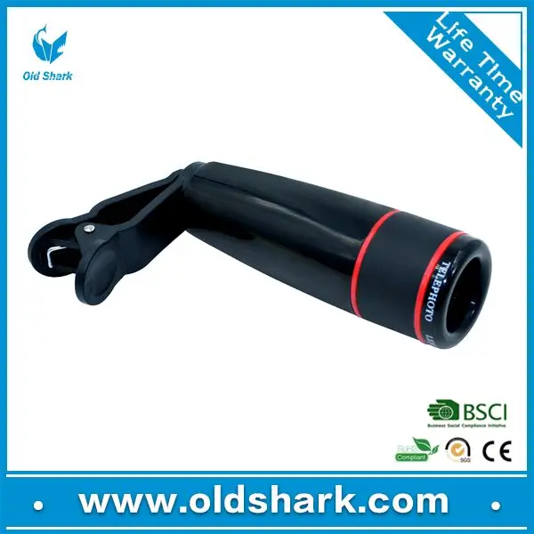 Universal clip 8X zoom mobile phone camera lens for nokia/apple/sonny/HTC etc