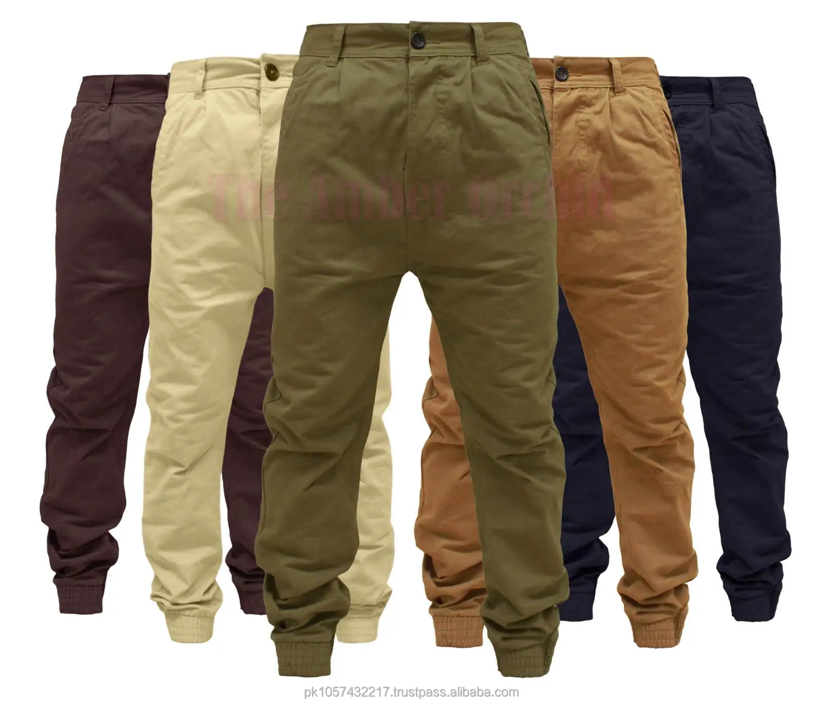 men chino joggers