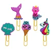 Licheng RU123 Paper Clip Kawaii, Custom Flat Cactus Mermaid Shaped Paper Clips