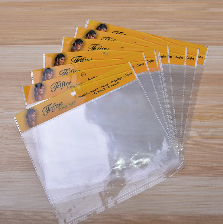 Transparent Flat Style Self Adhesive Seal Plastic Bags Opp Poly Bags